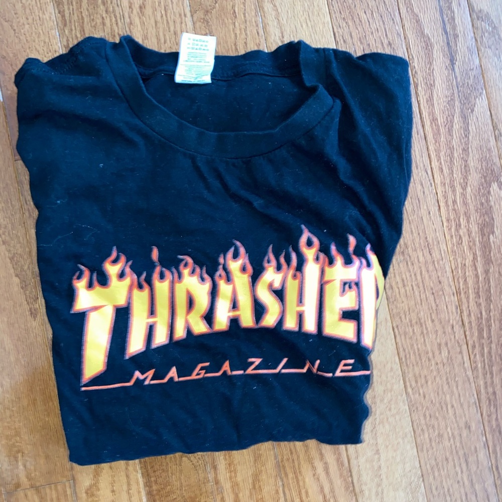 thrasher t shirt
